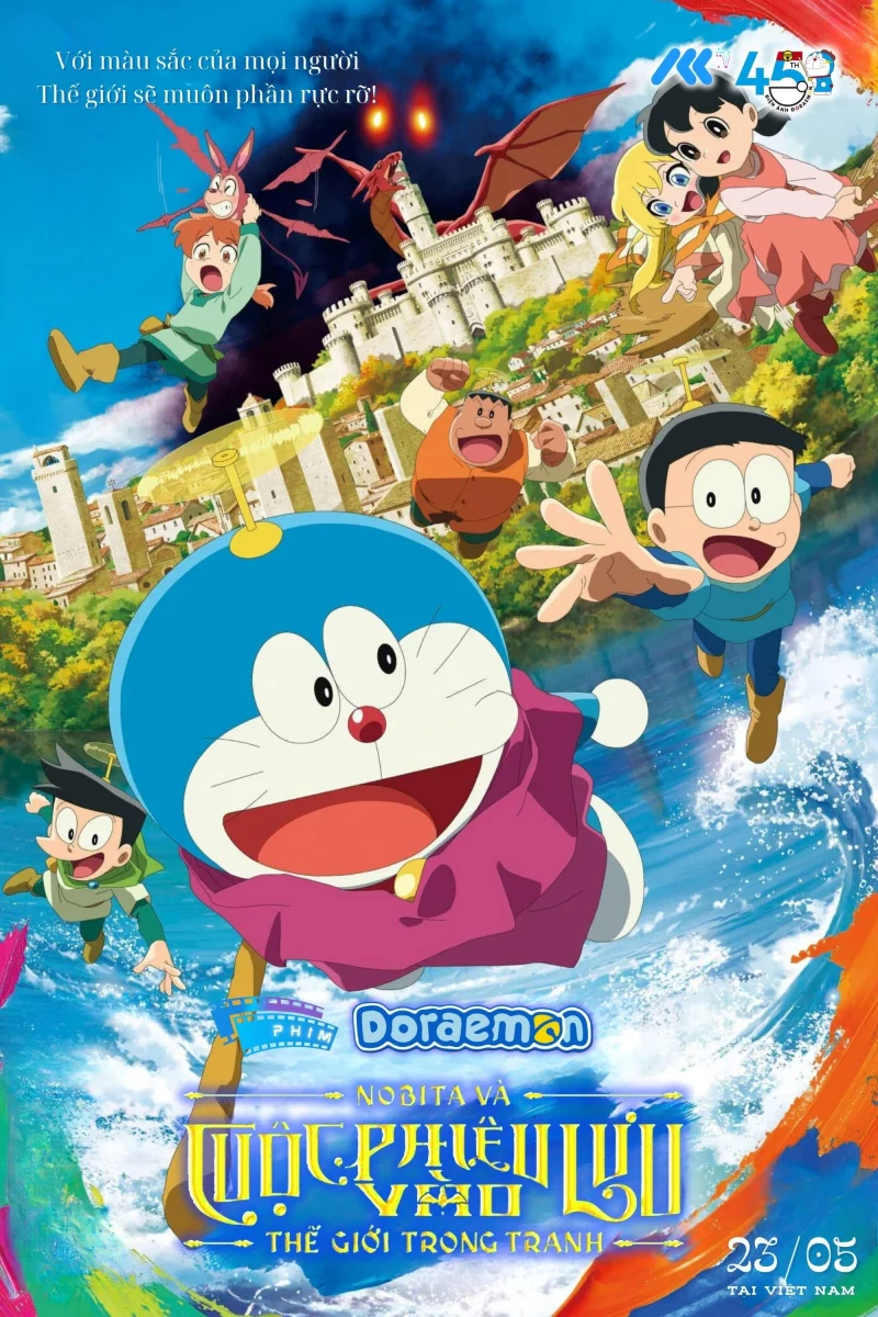 Phim Doraemon: Nobita Và Cuộc Phiêu Lưu Vào Thế Giới Trong Tranh